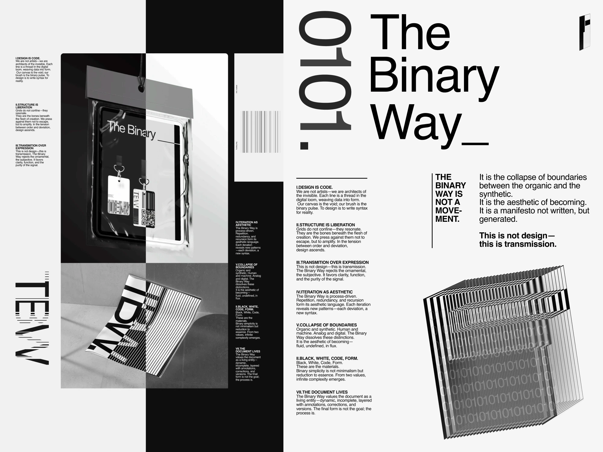 The Binary Way — identity mark