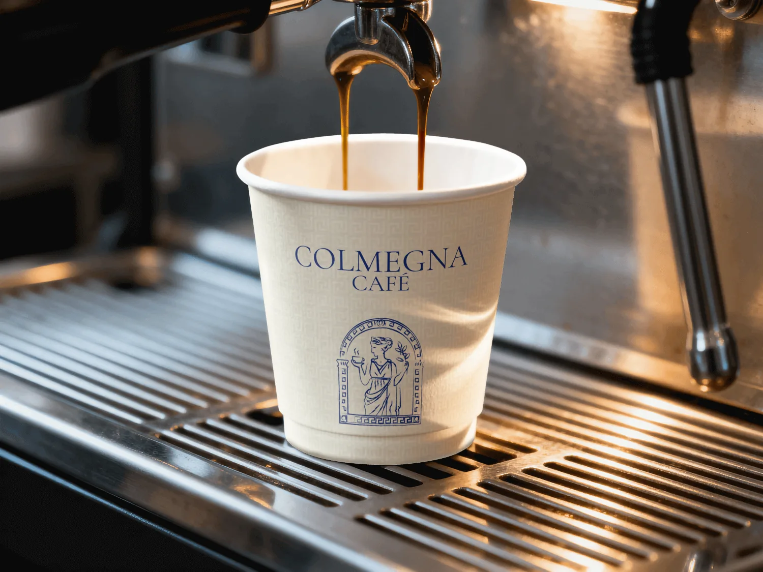 Colmegna — espresso, branded cup