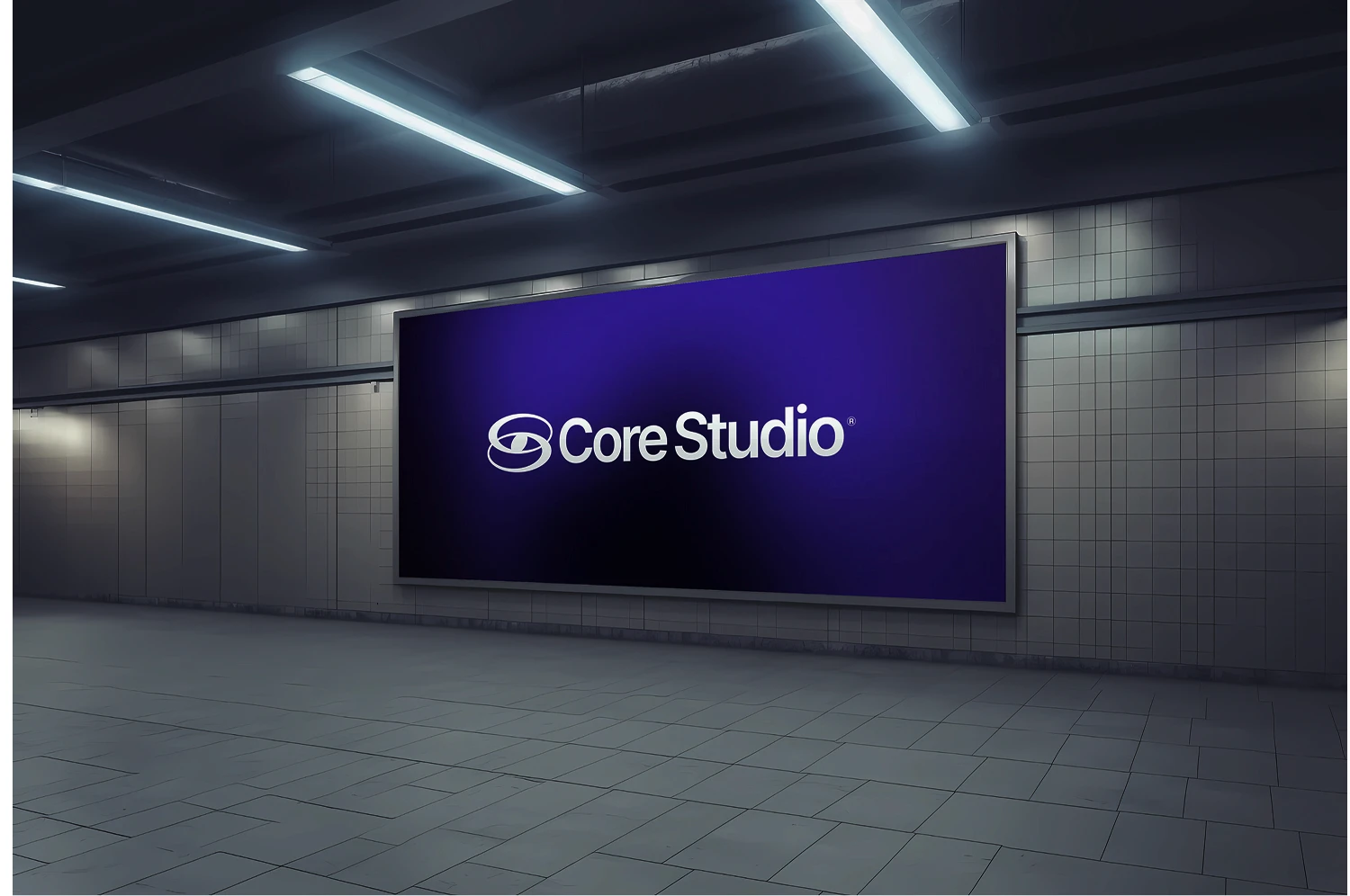 Core Studio — Subway billboard
