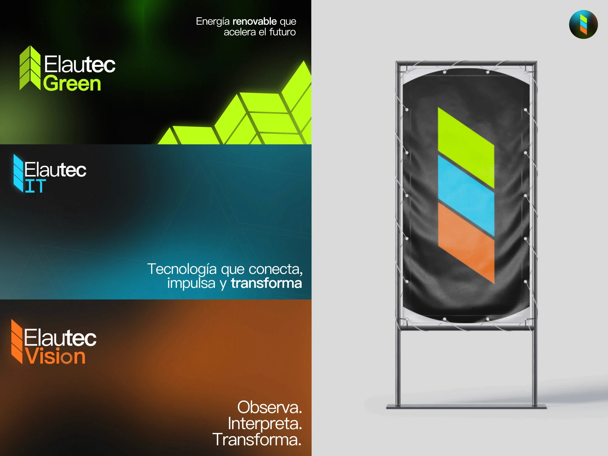 El Autec — identity detail